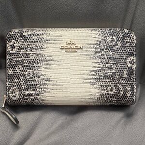 Coach Snakeskin leather wallet